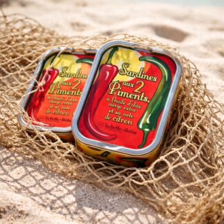 La belle-Iloise - Sardinen mit 2 Chilisorten