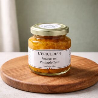 Confit - Ananas mit Penja Pfeffer