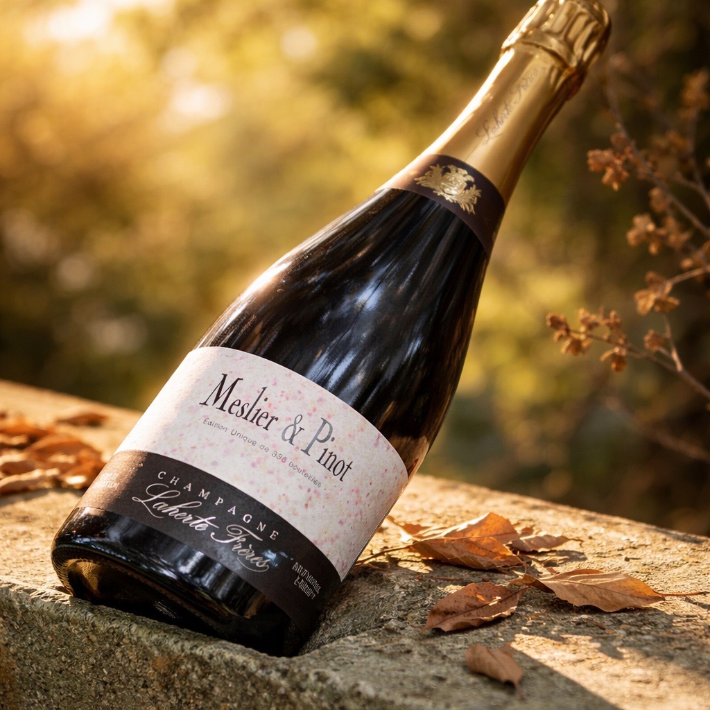 Champagner Laherte - Meslier & Pinot- Brut nature